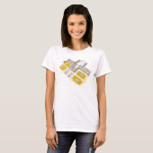 Paleis van Versailles. Frankrijk T-shirt (Voorkant volledig)
