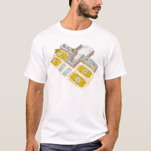 Paleis van Versailles. Frankrijk T-shirt