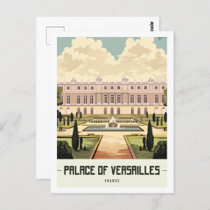 Paleis van Versailles Parijs Frankrijk Travel Plac Briefkaart