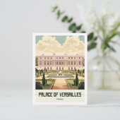 Paleis van Versailles Parijs Frankrijk Travel Plac Briefkaart (Staand voorkant)