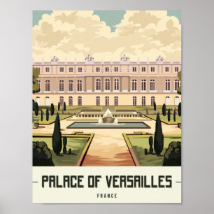Paleis van Versailles Parijs Frankrijk Travel Plac Poster