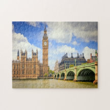 Paleis van Westminster Bridge London Jigzaag Puzzl