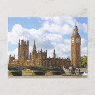 Paleis van Westminster Briefkaart