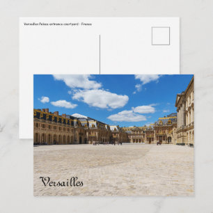 Paleis Versailles binnenplaats Frankrijk - Frankri Briefkaart
