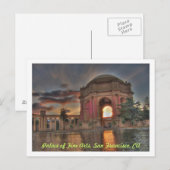 Paleis voor Schone Kunsten, San Francisco Briefkaart (Voorkant / Achterkant)