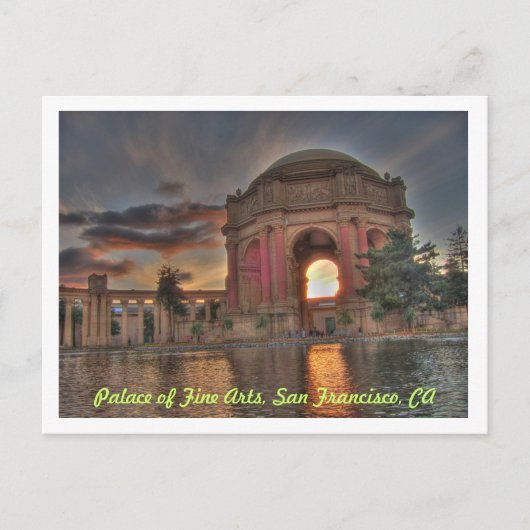 Paleis voor Schone Kunsten, San Francisco Briefkaart (Voorkant)