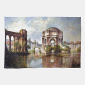 Paleis voor Schone Kunsten San Francisco Theedoek (Horizontaal)