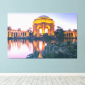 Paleis voor Schone Kunsten van San Francisco Canvas Afdruk (Insitu (Houten vloer))
