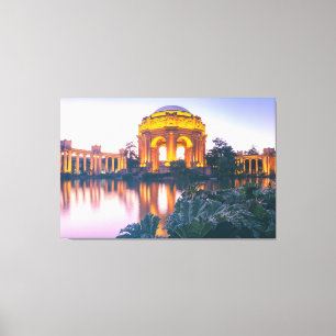 Paleis voor Schone Kunsten van San Francisco Canvas Afdruk