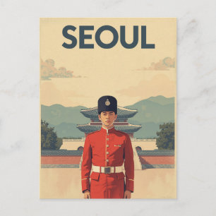 Paleisgarde van Seoul Briefkaart