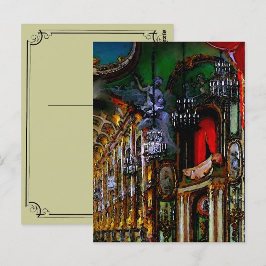 Paleisglamour ~ Briefkaart (Voorkant / Achterkant)