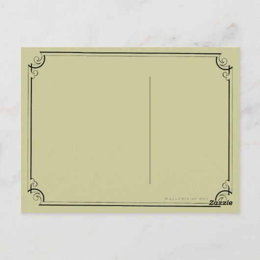 Paleisglamour ~ Briefkaart (Achterkant)