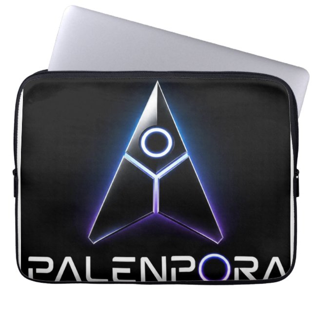 Palenpora  laptop sleeve (Voorkant)