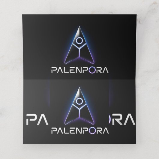 Palenpora Plaatskaartje (Binnenkant ongevouwen)