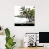 Palenque Beach in Dominicaanse Republiek Poster (Thuiskantoor)