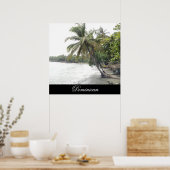 Palenque Beach in Dominicaanse Republiek Poster (Keuken)