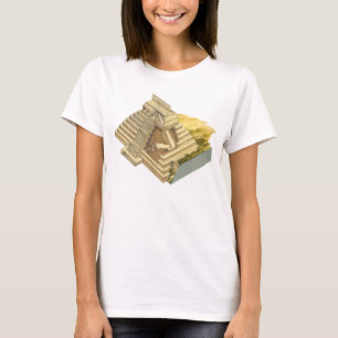 Palenque Mexico. Tempel van de Inscripties T-shirt