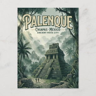 Palenque Ruïnes Briefkaart