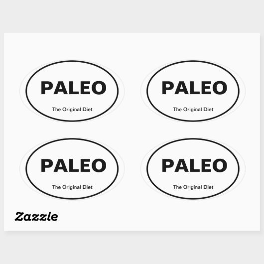PALEO auto sticker (Vel)