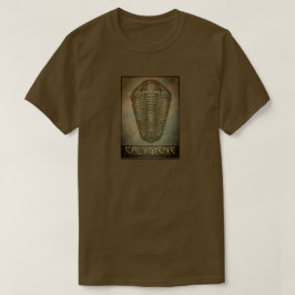 Paleo-chic Calymene Sepia trilobiet T-shirt