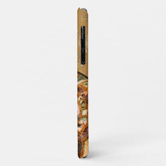 "Paleo-chic" Cleoniceras Cleon Ammoniet Fossiel Case-Mate iPhone Case (Achterkant/links)
