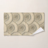 "Paleo-chic" Perisphinctes Ammonitor Bath Towel Se Bad Handdoek (Handdoek)