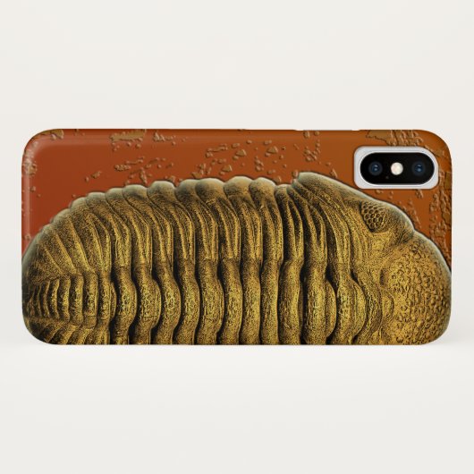 "Paleo-chic" Phacops Rana fossiel trilobiet Case-Mate iPhone Case (Achterkant (horizontaal))