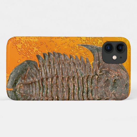 "Paleo-chic" Yuepingia fossiele trilobiet Case-Mate iPhone Case (Achterkant (horizontaal))