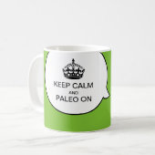 PALEO! Pop Art Geek Dog Hipster Doberman mok (Voorkant links)