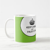 PALEO! Pop Art Geek Dog Hipster Doberman mok (Links)