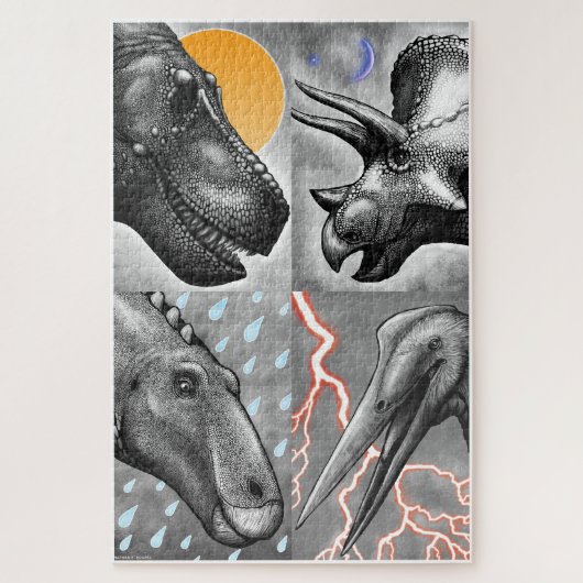 Paleo Portretten Puzzel (Verticaal)
