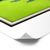 Paleo Yellow Zee Poster (Hoek)