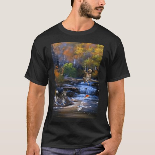 Paleo Zwembad T-shirt (Voorkant)