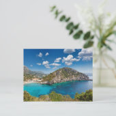 Paleokastritsa-baai te Corfu, Griekenland Briefkaart (Staand voorkant)