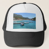 Paleokastritsa Beach, Corfu Trucker Pet (Voorkant)