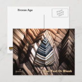 Paleolithische technologie briefkaart (Voorkant / Achterkant)