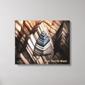 Paleolithische technologie canvas afdruk (Voorkant)