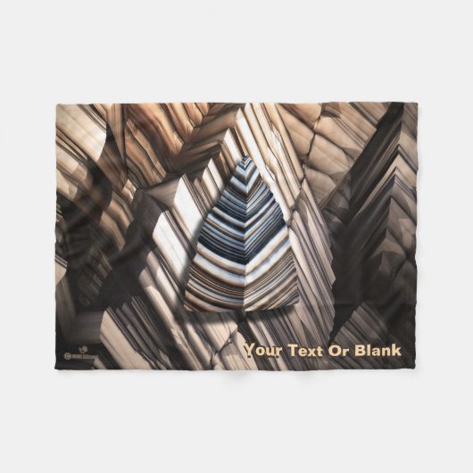 Paleolithische technologie fleece deken (Voorkant (Horizontaal))