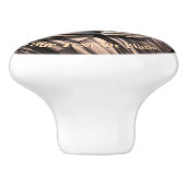 Paleolithische technologie keramische knop (Zijkant)