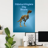 Paleontologen Dig Botten Poster (Thuiskantoor)