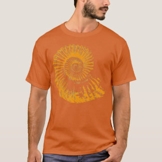 Paleontologen geven idee Ammonite fossiel T-shirt