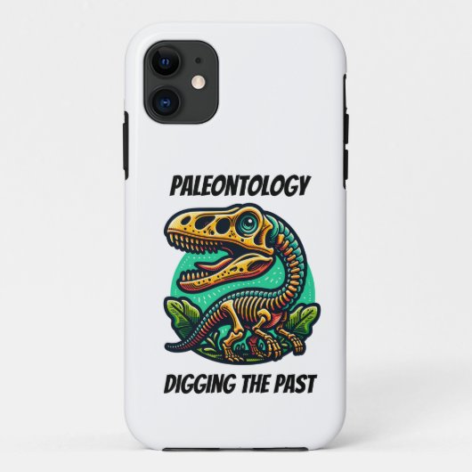 Paleontologie Graven van het verleden Case-Mate iPhone Case (Achterkant)
