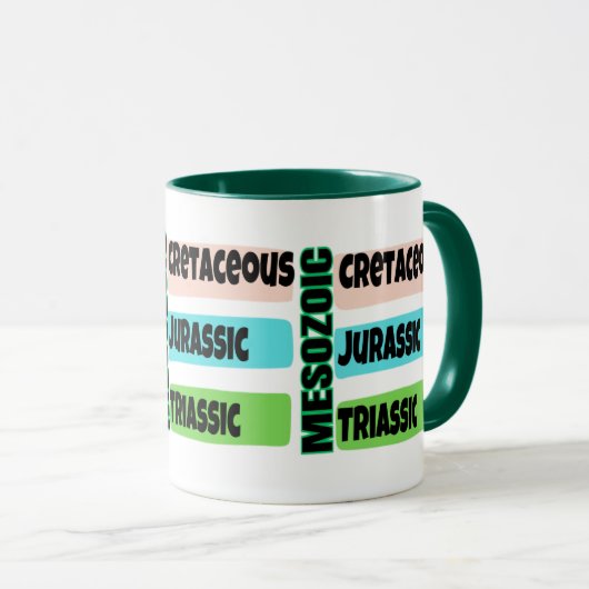 Paleontologie Mok (Voorkant rechts)