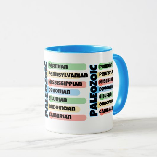 Paleontologie Mok (Voorkant rechts)