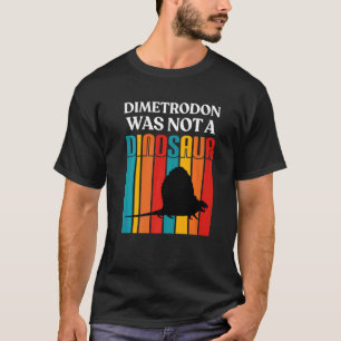 Paleontologie voor volwassenen dinosauriërs Dimetr T-shirt