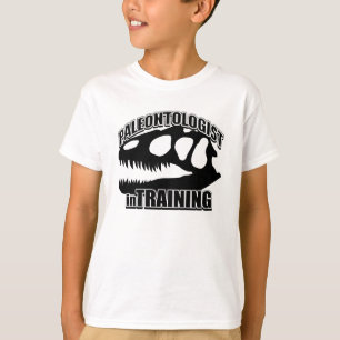 PALEONTOLOGIST in opleiding T-shirt
