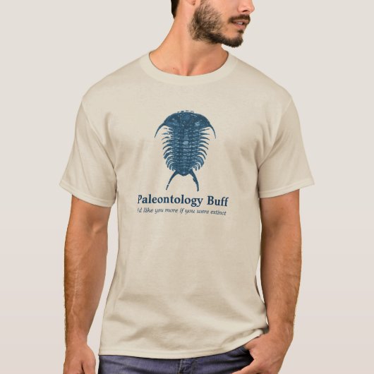 Paleontology Buff T-shirt (Voorkant)