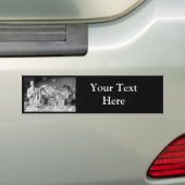 Paleontology Scientist Baby Dinosaur  Bumpersticker (Op auto)