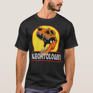 Paleontoloog Funny Paleontology Dinosaur T-shirt