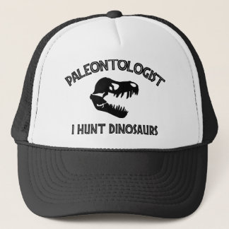Paleontoloog "I Hunt Dinosaurs" Trucker Pet